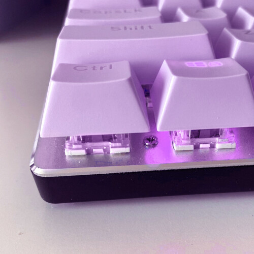 Conjunto de 104 teclas para teclado mecânico universal PC Bakclit (roxo) 2
