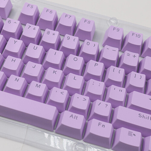 Conjunto de 104 teclas para teclado mecânico universal PC Bakclit (roxo) 1