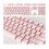 Conjunto de 104 teclas para teclado mecânico universal PC Bakclit (rosa) 1