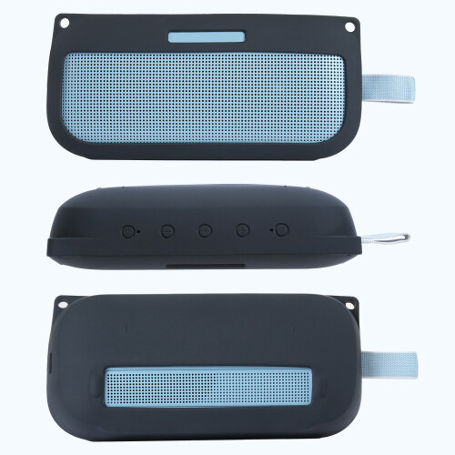 Capa de silicone protetora à prova de choque para Bose SoundLink Flex (preta)