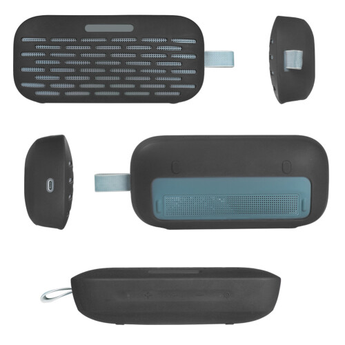 Capa para alto-falante compatível com Bluetooth para Bose SoundLink Flex (preta) 1