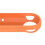 Capa protetora de silicone para farol de bicicleta Varia RTL515 (laranja) 4