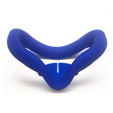 Almofada de silicone para proteção facial, almofada anti-riscos para Oculu Quet 2 (azul)