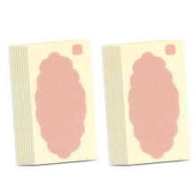 Adesivo desodorante para axila, 20 peças, almofada antitranspirante unissex para homens e mulheres, 9 x 6,5 cm, estilo 1