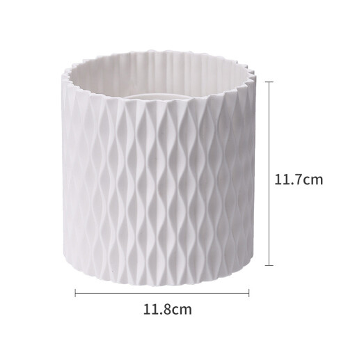 Porta-copos para pincéis de maquiagem e canetas, branco 1
