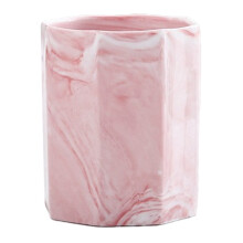 Organizador de mesa de cerâmica durável, suporte para pincéis de maquiagem para escritório - Estilo 4
