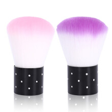 2 peças de pincéis para pó de unha, ferramentas para nail art, pincéis de maquiagem, pincéis para nail art-style3