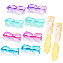 2 conjuntos de escovas de unha com cabo, escovas de limpeza para unhas dos pés e unhas Clean-Style2