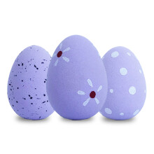 3 esponjas de maquiagem, ovos de Páscoa macios, utensílios de maquiagem, esponjas para base, corretivo - Estilo 3