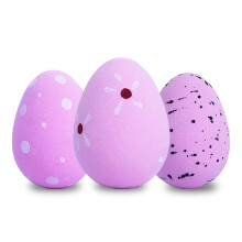 3 esponjas de maquiagem, ovos de Páscoa macios, utensílios de maquiagem, esponjas para base, corretivo - Estilo 1