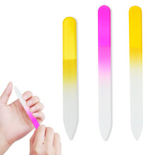 peças de lixa de vidro para unhas naturais, lixa de vidro dupla face, cuidados suaves com as unhas - estilo 2