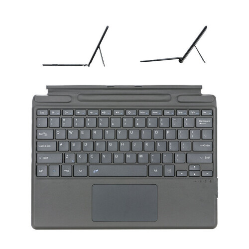 Magnetische Tastatur, 3 Lichtmodi, für Microsoft Surface Pro8/X/Pro9 (Regular)