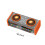 Transparenter Mecha USB-Wireless-Lautsprecher Bluetooth-kompatibel 5.0 (Orange B) 5