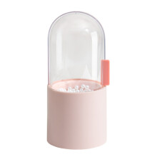 Staubdichter Make-up-Pinselhalter-Organizer Kosmetikpinsel-Aufbewahrungskoffer-Rosa