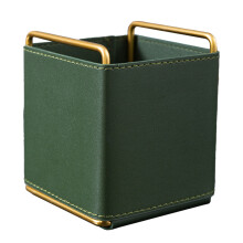Schreibtisch-Organizer, Schreibtisch-Make-up-Pinselhalter, Grün