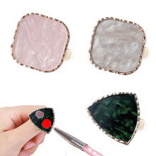 3 Stück Zeichenschalen zum Mischen von DIY-Gel-Nagellack, Ringzubehör, Farbkosmetikpalette, Stil 2