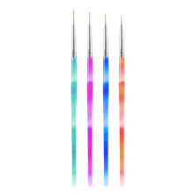 Nail Art Liner Pinsel, Nagelgel-Mal-Design-Tools Nagel-Zeichenstifte für lange Streifen-Style4