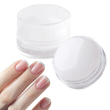 2 Stück transparenter Silikon-Nagelstempel im French-Style-Tip-Nail-Art-Stempel für French-Style-Nägel