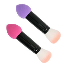 Stück Rougepinsel, doppelköpfige Make-up-Pinsel, multifunktionale Wischpinsel für Beauty-Style2