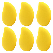 6 Stück Make-up-Schwämme, Beauty-Tool, schöner Make-up-Schwamm in Mango-Form, Stil 1