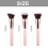 3-teiliges Make-up-Pinsel-Set, Foundation, Concealer, Make-up-Pinsel, Style2 2