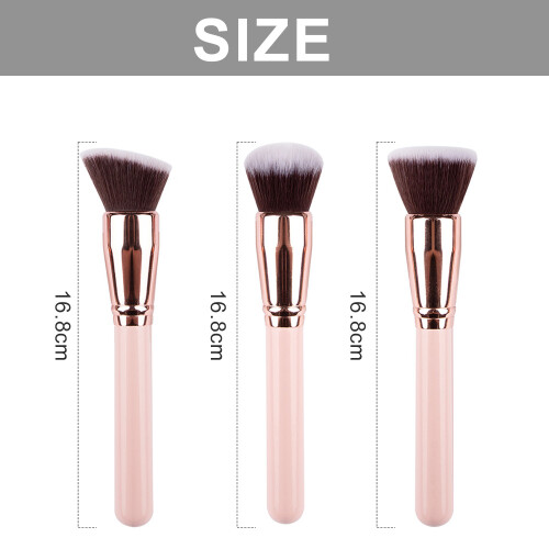 3-teiliges Make-up-Pinsel-Set, Foundation, Concealer, Make-up-Pinsel, Style2 1