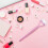 Wimpernkamm, Wimperntrenner mit Kammabdeckung, Beauty-Tools, Rosa 5