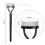 Wimpernkamm, Wimperntrenner mit Kammabdeckung, Beauty-Tools, Schwarz 2