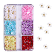 Blumen-Nagelkunst, Farbe, Nagelkunstzubehör für Frauen, Kinder und Mädchen, Nageldekorationen, Stil 2