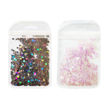 Beutel Herz-Nagelkunst-Aufkleber, Herz-Nagel-Glitzerflocken, glänzende Pailletten für DIY-Nagelkunst-Dekorationen, Stil 3