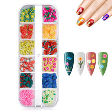 Obst-Nagelkunstscheiben, Sommerfrucht-Nagelzubehör, Nagelkunst-Dekorationen, Nagelzubehör, süße Designs, Stil 1