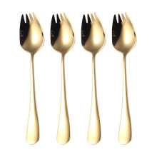 Beutel Edelstahlgabel Dessertlöffel Eislöffel Salatgabel Geschirrset Wiederverwendbar-Set2