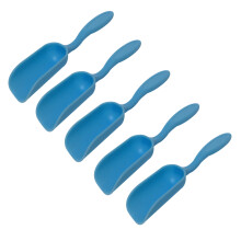 Mini-Gartenerdelöffel, tragbare Mini-Landschafts-Topfblumenzucht zum Graben von Gartengeräten-Blau