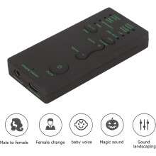 Stemvervormer voor PS4 Xbox Console PC Telefoon Tablet 7 Geluidsveranderingen