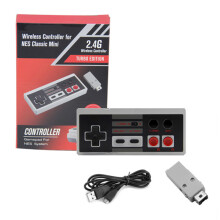 2,4GHz draadloze controller joystick gamepad voor NES Mini Classic Edition