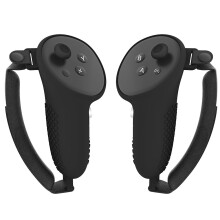 1 paar siliconen antislip controller grips voor Meta Quest 3 VR (zwart)