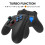 Draadloze Switch-controller, Switch Pro-controller voor Nintendo Switch/Lite/OLED-controller, gamingcontroller met Hall-effect-joysticks (zwart) 3