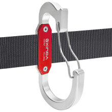 Draagbare Quickdraw karabijnhaak harnas accessoires snel ophangbaar gereedschapsrek (groot)