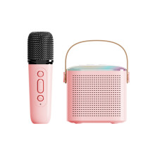 Y1 Draagbaar luidsprekersysteem Stereogeluid Bluetooth-compatibel 5.3 (roze 1 tot 1)