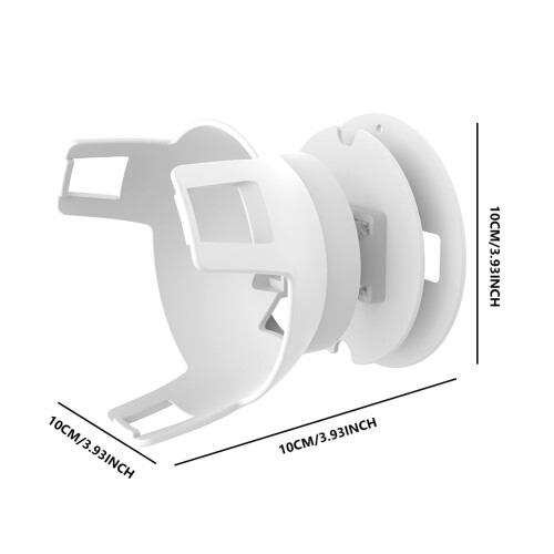 Muurbeugel voor luidsprekers, decoratie voor Amazon Echo Pop (wit) 1