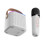 Y1 Draagbaar luidsprekersysteem Stereogeluid Bluetooth-compatibel 5.3 (wit 1 tot 2) 5