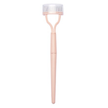 Opvouwbare wimperkam, wimperseparator met kamhoesje, beautytools - Lotus Root Pink