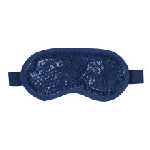 Herbruikbaar ijsoogmasker, geloogmasker, bevroren oogkoud kompres voor donkere kringen, migraine, stressverlichting en huidverzorging - koningsblauw