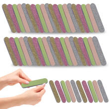 50 stuks nagelvijlen, dubbelzijdige vijlen, manicure-instrumenten - Style2