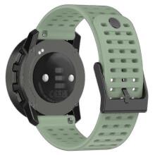 (Light Green) Sport Strap For Suunto Vertical/9 Peak Pro/9 Peak/5 Peak,22mm Silicone Watch Bandsish