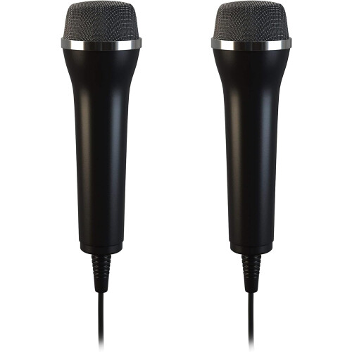 2 stuks USB-bedrade microfoon karaokemicrofoon voor PS4 PS4 Switch Xbox PC