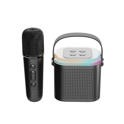 Y1 Draagbaar luidsprekersysteem Stereogeluid Bluetooth-compatibel 5.3 (zwart 1 op 1)