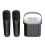Y1 Draagbaar luidsprekersysteem Stereogeluid Bluetooth-compatibel 5.3 (zwart 1 tot 2) 1