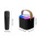 Y1 Draagbaar luidsprekersysteem Stereogeluid Bluetooth-compatibel 5.3 (zwart 1 op 1) 5