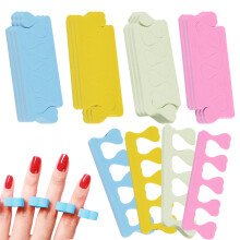 24 stuks vinger- en teenspreiders, pedicure-instrument, nagelkunstgereedschap, zacht en duurzaam